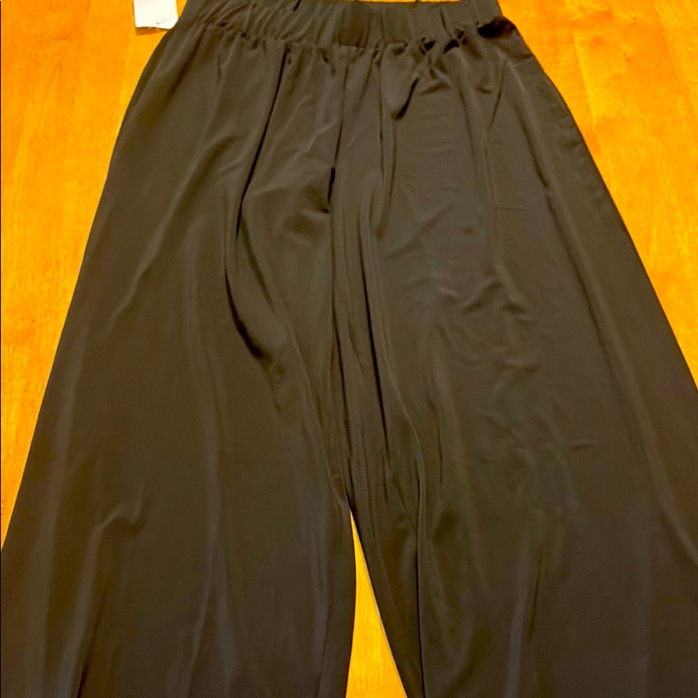 Jessica London Black Wide Leg Pants